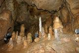 Binghöhle Streitberg: Stalagmiten in der Kellermannsgrotte