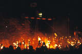 Up-Helly-Aa - Feuerfestival - Galeere im Feuer