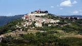 Motovun, Istrien, von Süden