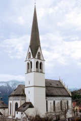 Höchster Kirchturm Tirols: Die Kirche in Imst  von Hihawai