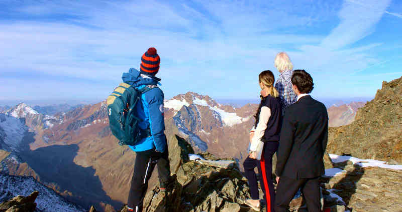 Aussicht genießen, Einsicht finden: „Mindful Mountain“ im Pitztal. 