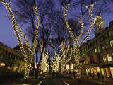 Weihnachtsbeleuchtung im Faneuil Hall Marketplace