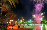 Feuerwerk am Südstrand