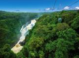 Mit der Skyrail-Gondel über den Regenwald von Tourism and Events Queensland via Global spot