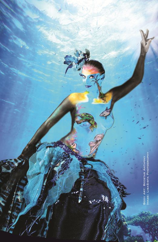 Australian Body Art Carnivale - Under the Sea