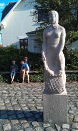 Amanda Statue in Kerteminde von Koraltop