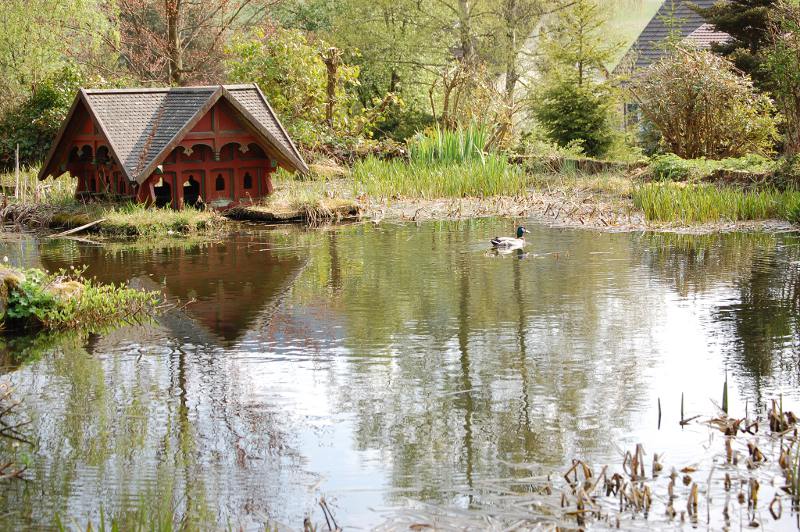 Im Park des Wellnesshotels Bareiss