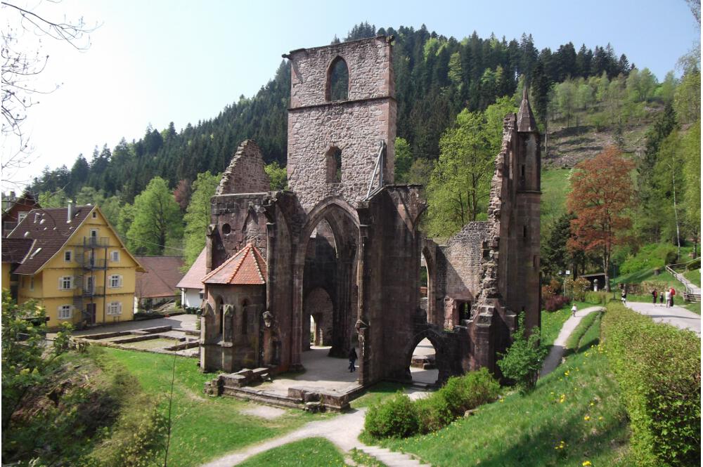 Die Klosterruine Allerheilgen bei Oppenau