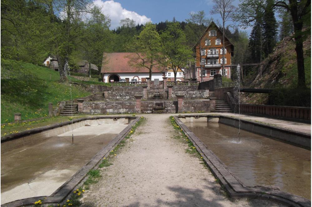 Gartenanlage der Klosterruine Allerheiligen