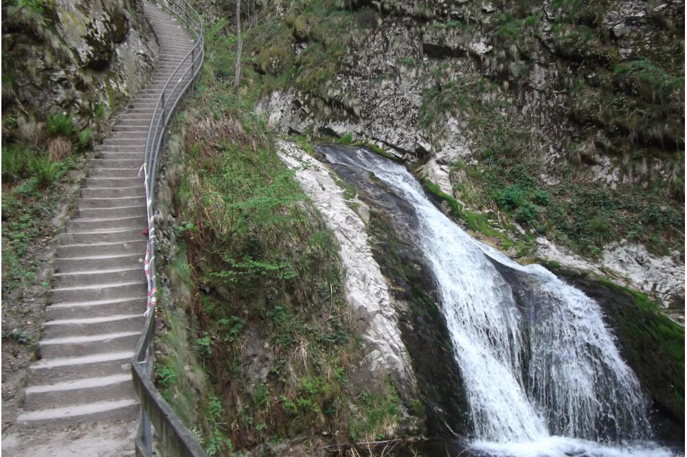 Die Allerheilgenfälle mit Treppe