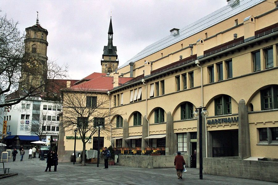 Die Markthalle von Stuttgart