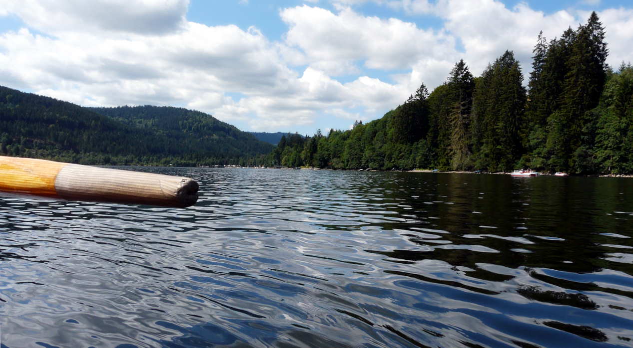 Entspannung im Ruderboot - Titisee - Schwarzwald