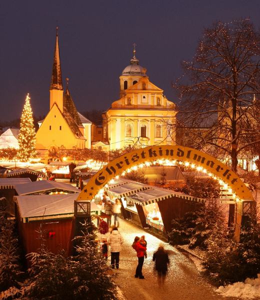 Der Christkindlmarkt in Altötting gilt als einer der schönsten in Deutschland