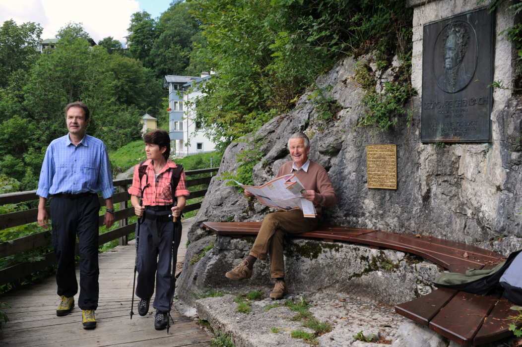 Die „Reichenbach-Nische“ setzt dem Vater der Soleleitung ein Denkmal