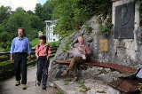 Die „Reichenbach-Nische“ setzt dem Vater der Soleleitung ein Denkmal