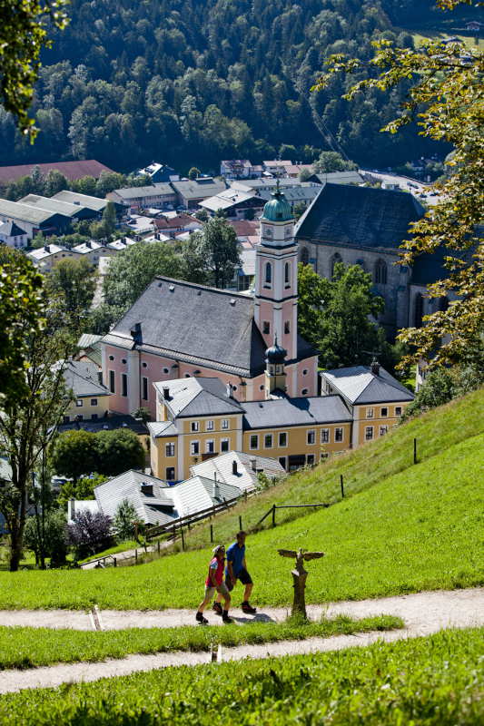 Wandern über den Dächern von Berchtesgaden