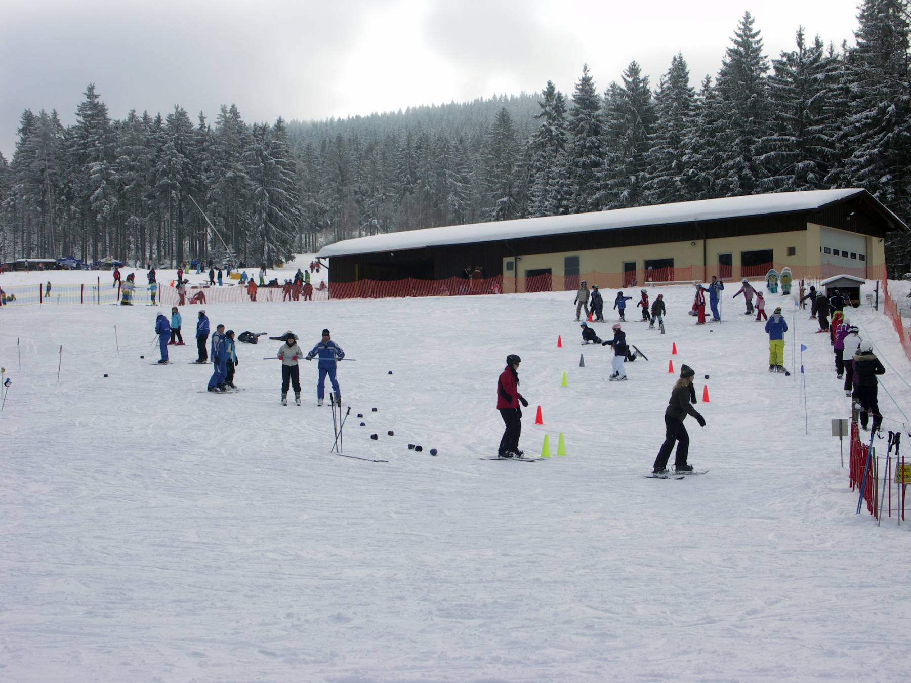 Kinderskikurs in der Ferienregion Fichtelgebirge