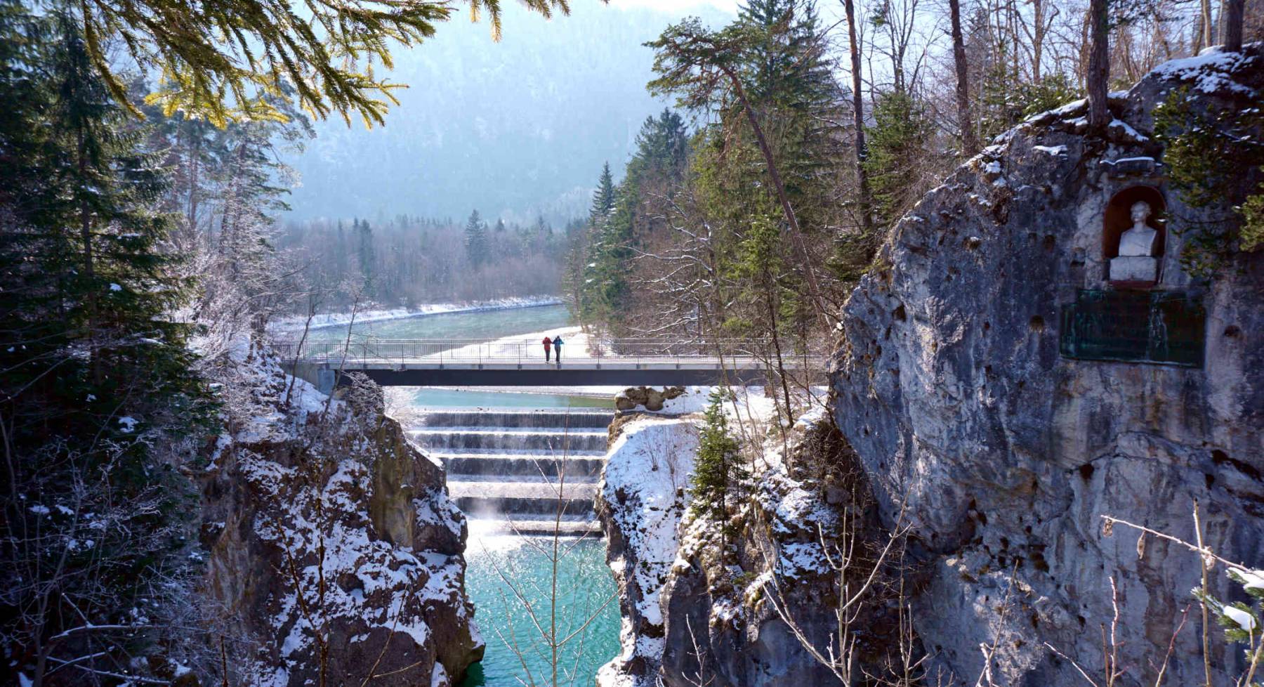 Lechfall in Füssen/Allgäu