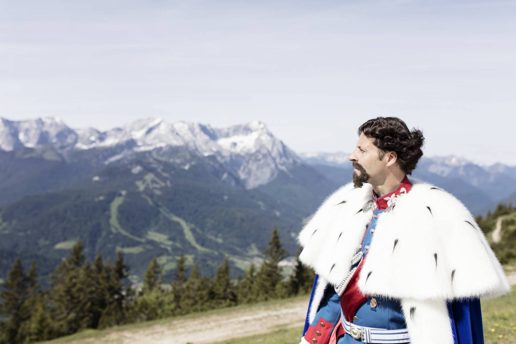 Ludwig II auf den Königswanderwegen by Zugspitz Region, Matthias Fend  c/o Kunz PR
