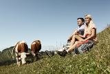 Verschnaufpause in der Idylle am Ross- und Buchstein.