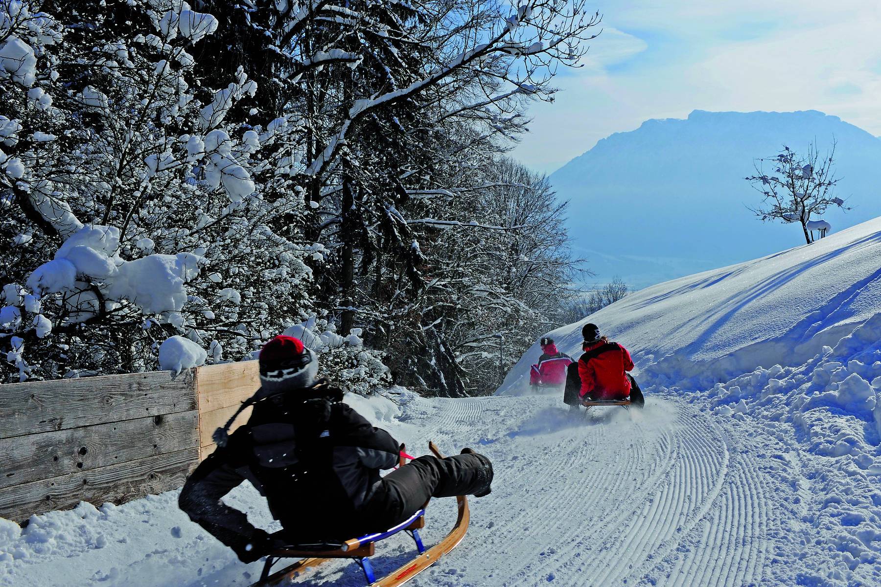 Rodeln in Oberaudorf