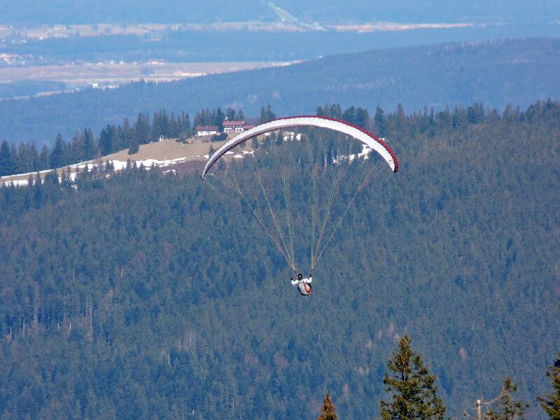 Paragliding vom Wallberg