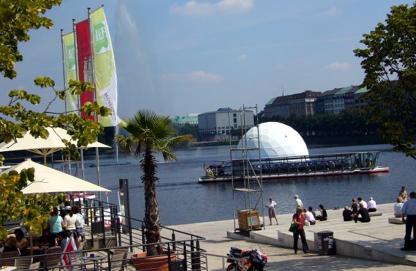 Binnen Alster und Biergarten