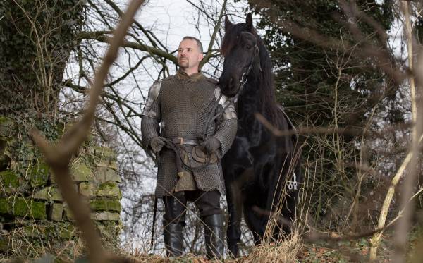 Marko der Koehler mit Pferd El Diamond