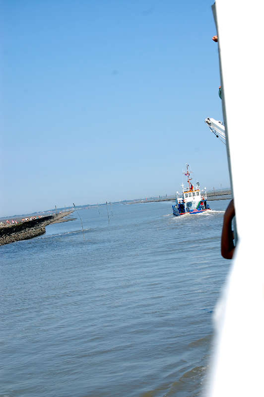 Auf der Fähre nach Langeoog