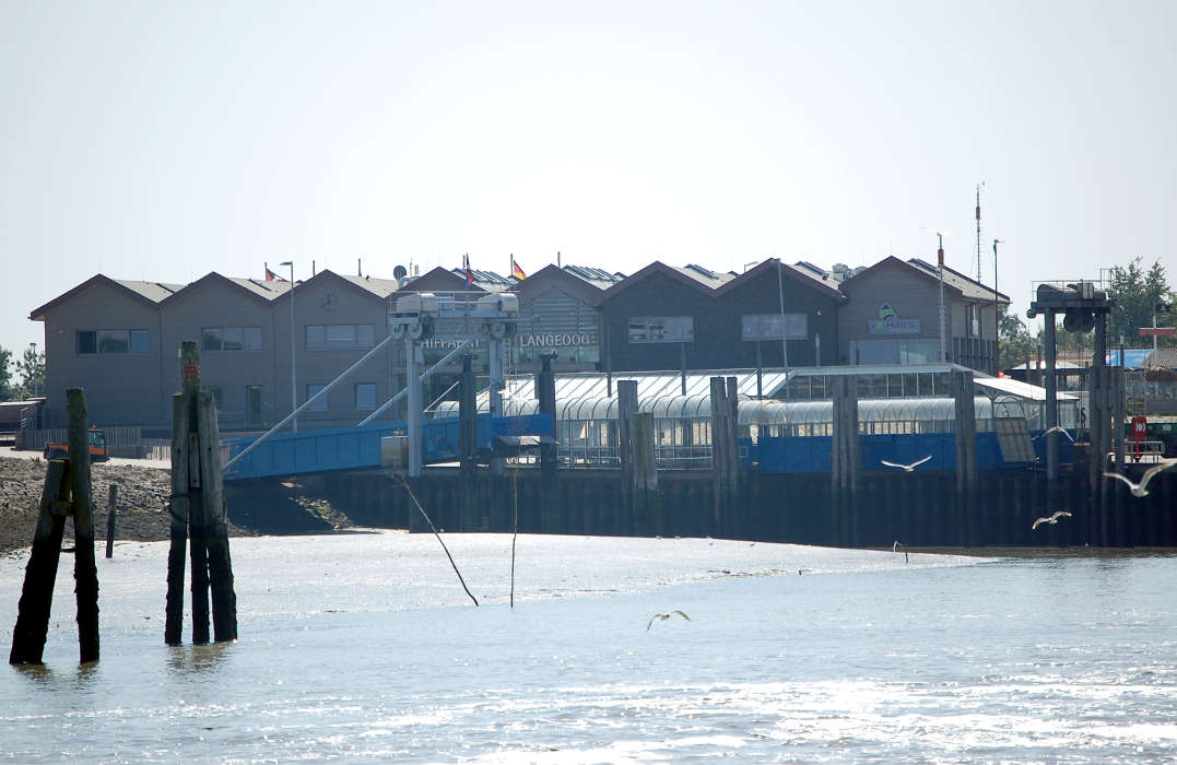 Der Fährhafen nach Langeoog