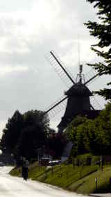 Mühle Carolinensiel am Abend