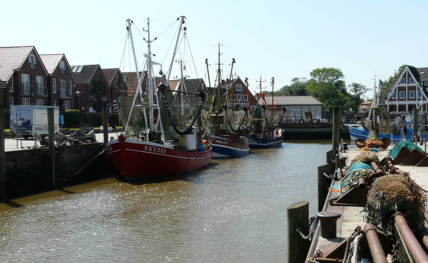 Der Hafen von Neuharlingersiel