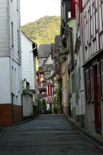 Gasse in der Altstadt von Braubach