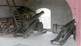 Mächtige Kanonen in der Marksburg von Hihawai