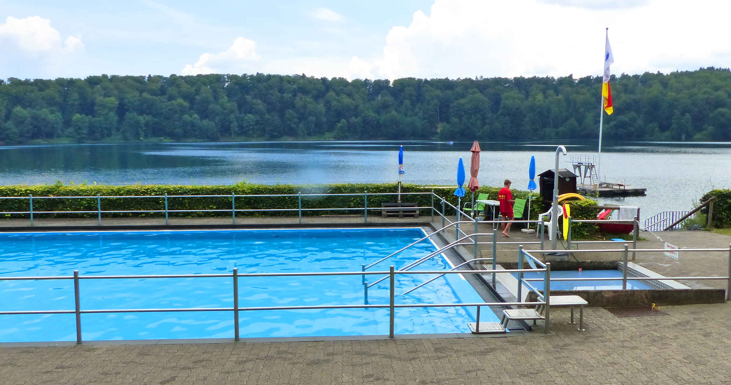 Das Freibad Pulvermaar