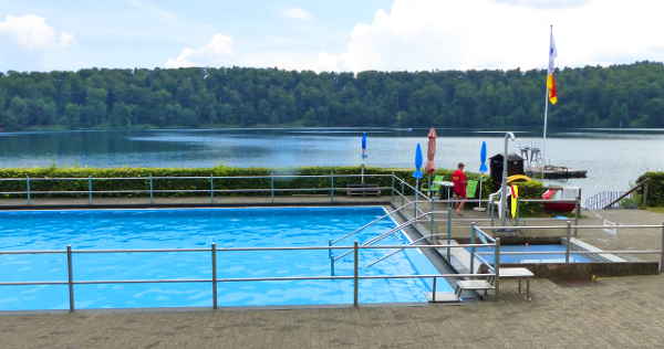 Das Freibad Pulvermaar