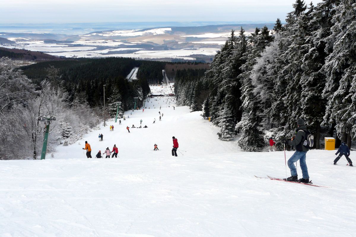 Piste auf dem Erbeskopf