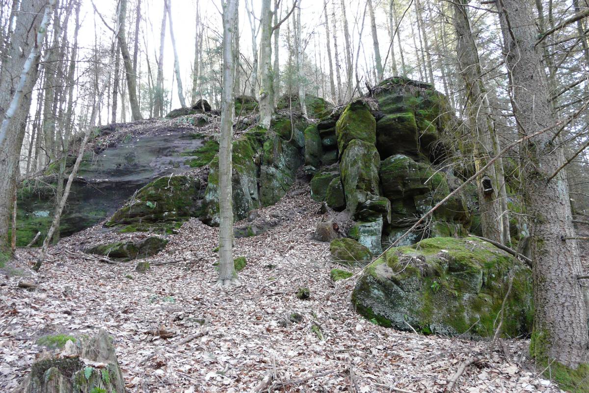 Kugelfelsen im Odenbachtal