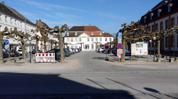 Der Paradeplatz in Blieskastel