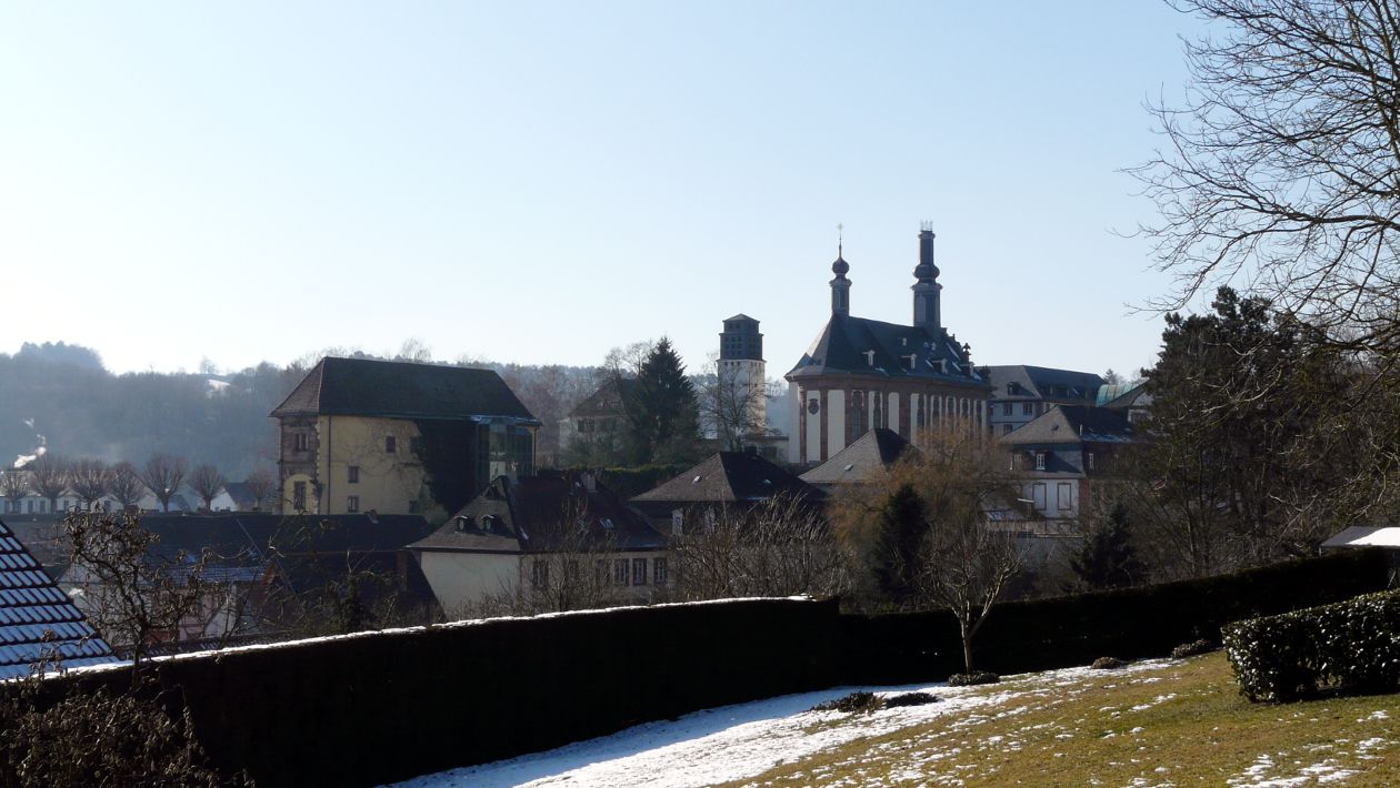 Schlosskirche Blieskastel und Orangerie