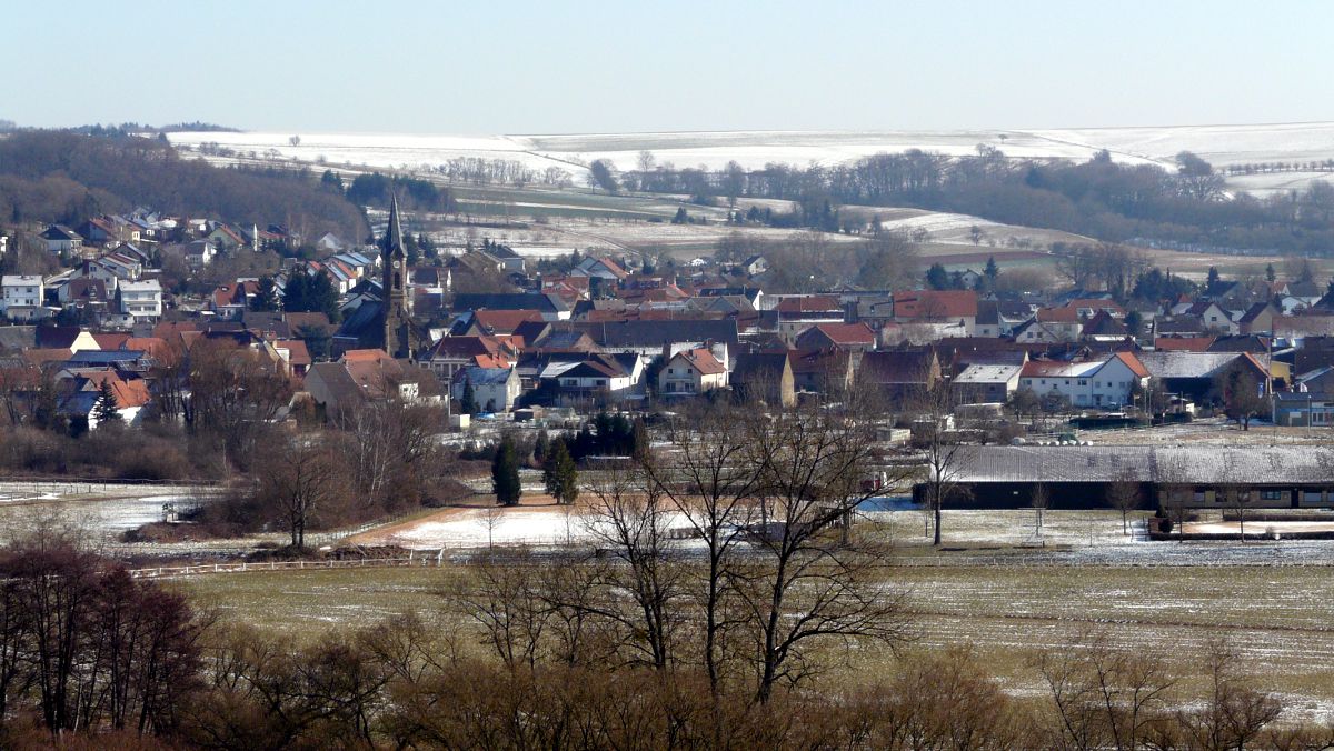 Webenheim - vom Blieskasteler Kloster aus