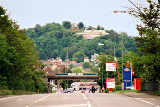 Homburg Anfahrt Kaiserstraße von Limbach