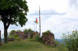 Ruine der Festung Homburg auf dem Schlossberg