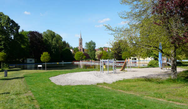 Am Freizeitzentrum Mühlenweiher