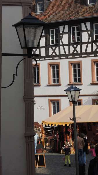 Das alte Rathaus Ottweiler am Mittelaltermarkt