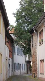 Gasse in der Altstadt von Ottweiler