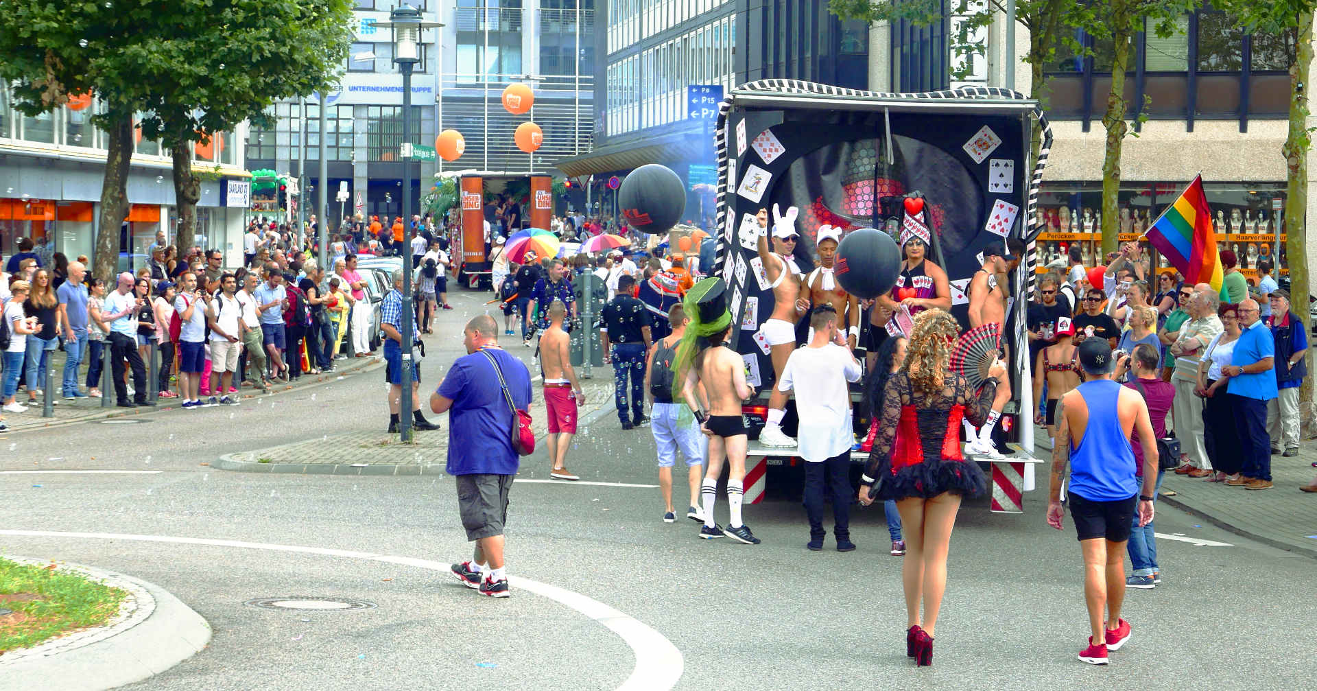 Christopher Street Day Parade in Saarbrücken