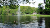 Der Deutschmühlenweiher im Deutsch-französischen Garten