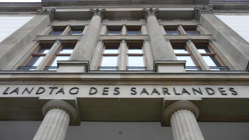 Das Portal des saarländischen Landtages