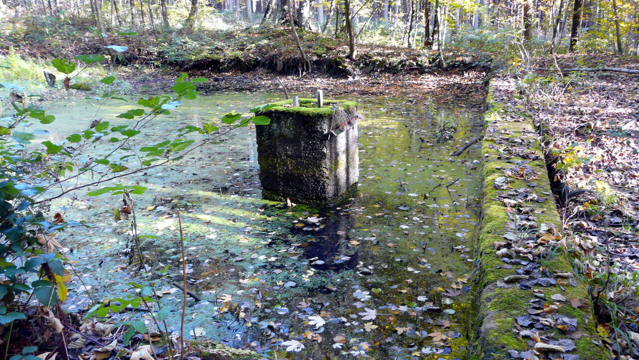 Ehemaliger Waschbrunnen Scheune Neuhaus